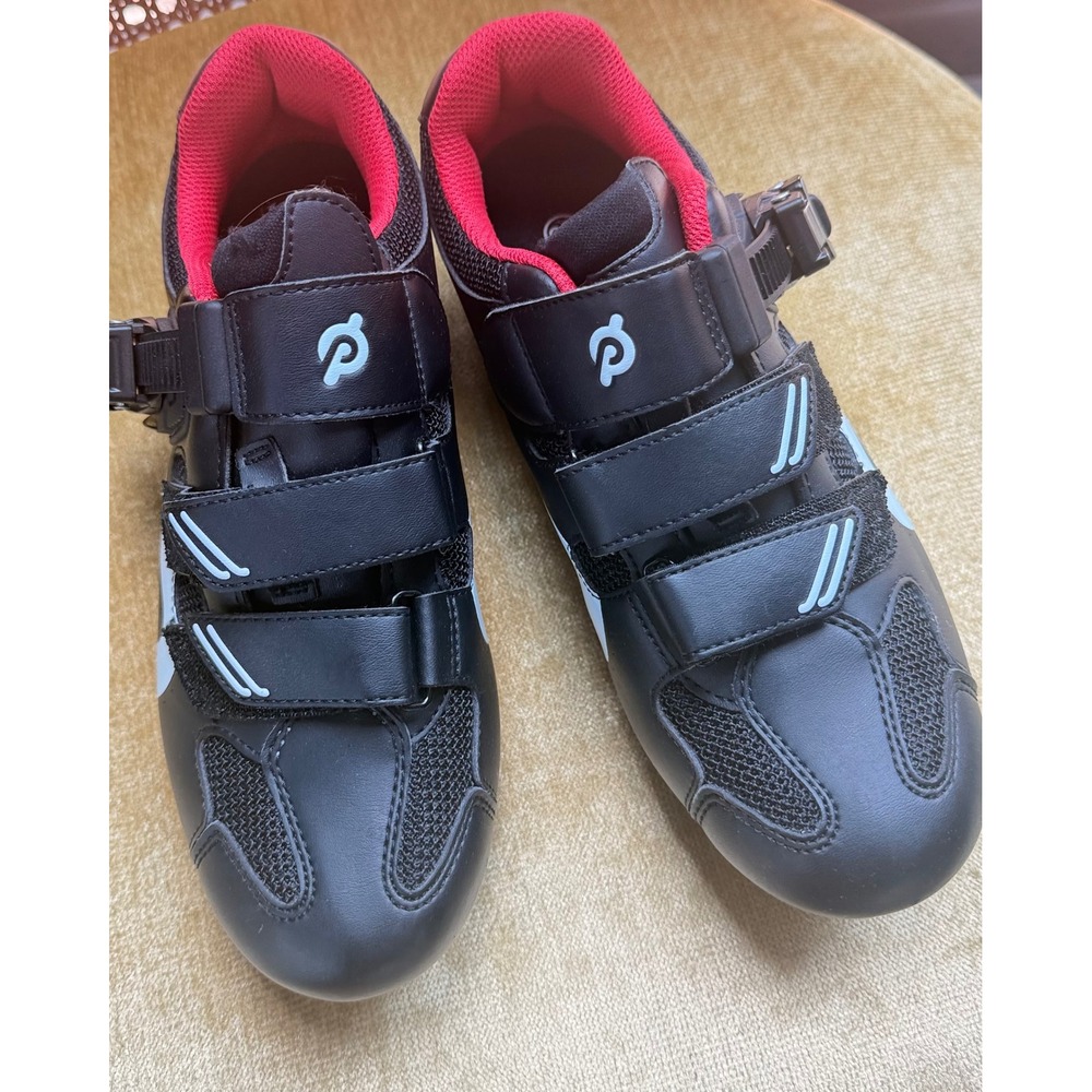 Peloton Indoor Cycling Shoes EU 38 US Women's 7.5 Black Look Delta Cleats spin